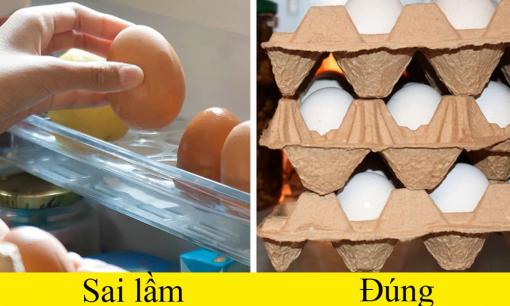 Trứng đặt trong tủ lạnh sao cho đúng? Có kệ riêng liệu có nên để ở vị trí này?