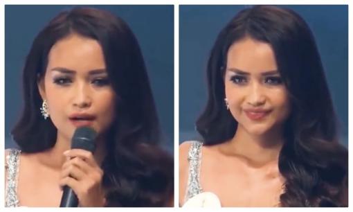 Hoa hậu Ngọc Châu bị chê ứng xử kém hơn Á hậu 1, dân tình đăng lại clip trả lời siêu đỉnh của cô tại Hoa hậu siêu quốc gia 2018