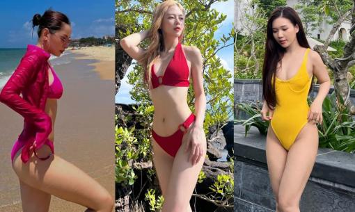 'Sốt xình xịch' với loạt ảnh bikini nóng bỏng mới nhất của hội gái xinh 