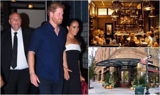 Meghan và Hoàng tử Harry trở thành tâm điểm chú ý khi tay trong tay đi ăn tối tại nhà hàng