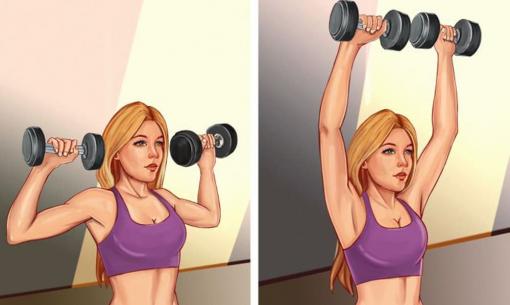 Bắp tay to, thô và nhão xệ, đây là 8 bài tập đơn giản, hiệu quả dành riêng cho bạn