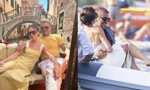 Beckham đưa vợ con đi du lịch bằng du thuyền 45 tỷ và gây sốt với khoảnh khắc 'bế công chúa' dành cho vợ