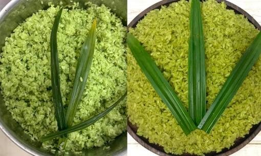 Bí quyết làm xôi lá nếp lên màu đẹp như ngoài hàng, dùng nguyên liệu hoàn toàn tự nhiên, để lâu cũng không lo hỏng