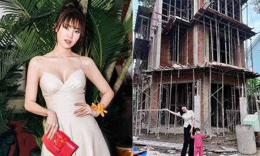 Ninh Dương Lan Ngọc khoe ngôi nhà bề thế đang xây dựng, loạt sao Việt chúc mừng