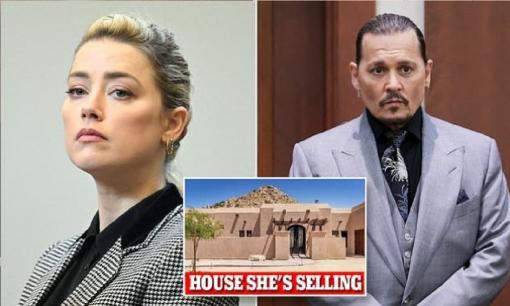 Amber Heard bán nhà gần 25 tỷ đồng sau khi thua kiện và phải bồi thường chồng cũ Johnny Depp