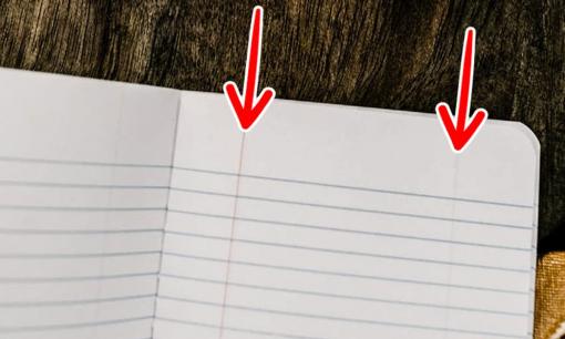 Tại sao vở lại phải có lề? Nguồn gốc của việc này không phải ai cũng biết