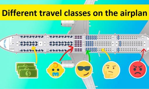 Phân biệt 4 hạng ghế trên máy bay: Hạng thương gia chưa phải là đắt nhất