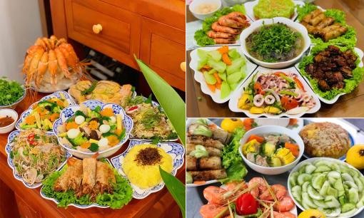 Hơn 20 mâm cơm cúng rằm tháng 7 được hội mẹ đảm rần rần chia sẻ, toàn món ngon lại đẹp mắt 