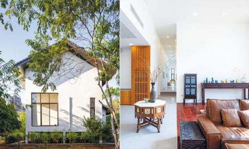 Nhà cấp bốn với thiết kế cửa kính giúp không gian tràn ngập ánh sáng của chàng trai bỏ phố về quê