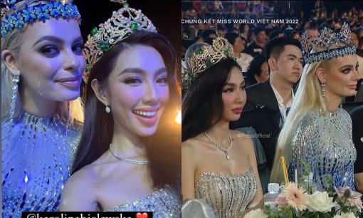 Chấm thi bá đạo như Thùy Tiên và Miss World 2021 - Karolina Bielawska: Tập trung cao độ nhưng vẫn phải uống trà sữa mới chịu