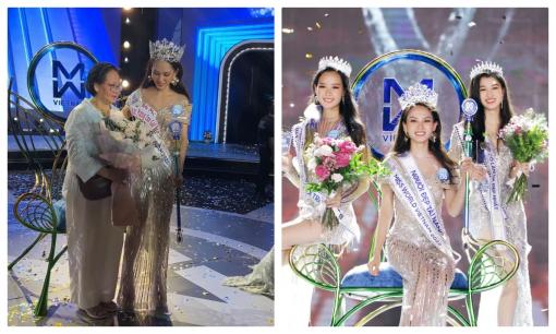 Mẹ Miss World Vietnam 2022 Mai Phương cực phúc hậu, hôn chúc mừng và tiết lộ tính cách thật của con gái cưng
