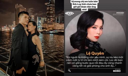 Lệ Quyên chia sẻ quan điểm về tình yêu, khẳng định chắc nịch: 'Lụy tình không giữ được đàn ông'