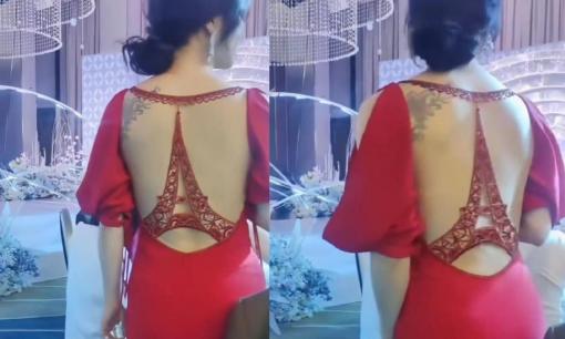 Trong một đám cưới ở Giang Tô, chiếc váy đi mời rượu của cô dâu gây chú ý, cư dân mạng: 'Mẹ chồng có chấp nhận được không?'