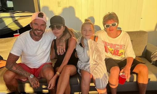 David Beckham tình tứ khoác vai Vic trong chuyến du lịch gia đình, cậu cả Brooklyn và vợ vẫn không tham gia