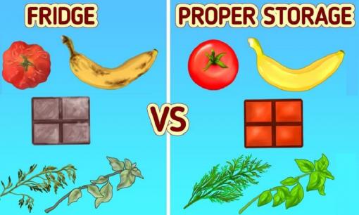Những thực phẩm không nên bảo quản trong tủ lạnh nếu muốn chúng tươi lâu hơn