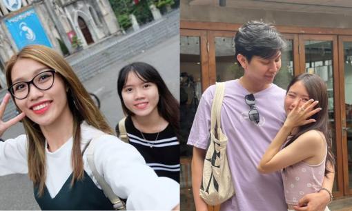 Em gái của người mẫu Chế Nguyễn Quỳnh Châu được bạn trai yêu 11 năm cầu hôn