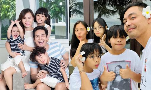 MC Phan Anh hiếm hoi đăng ảnh gia đình, 2 con trai cao lớn và phổng phao trông thấy