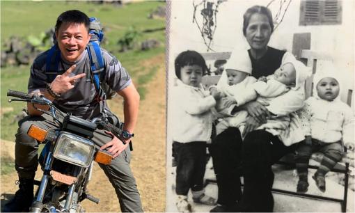 BTV Quang Minh đăng ảnh hiếm khi mới lọt lòng được bà ngoại bế, khóc vì thương nhớ bà