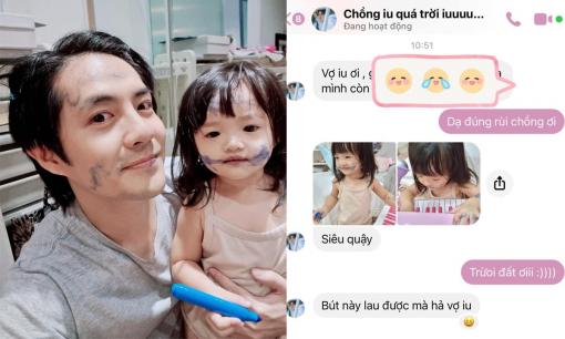 Đi quay, Đông Nhi xém 'té ngửa' khi nhìn thấy hình ảnh của chồng con