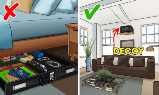 Bật mí 'điểm vàng' khi đặt két sắt trong nhà