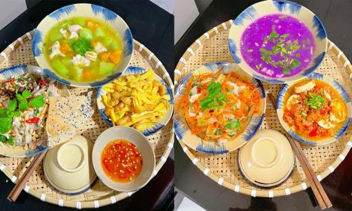 Hơn 20 mâm cơm đẹp mắt đủ sắc màu, chỉ nhìn thôi đã thèm