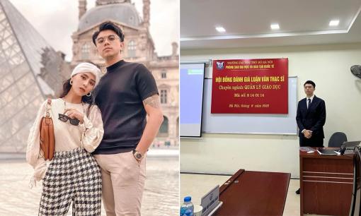 Chồng của ca nương Kiều Anh bảo vệ luận văn thạc sĩ