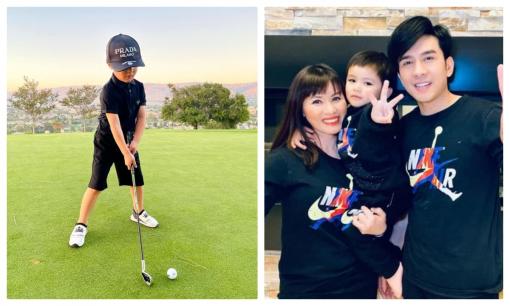 Vợ cũ Đan Trường khoe loạt ảnh con trai chơi golf quá chuyên nghiệp, tự hào vì điều này ở quý tử