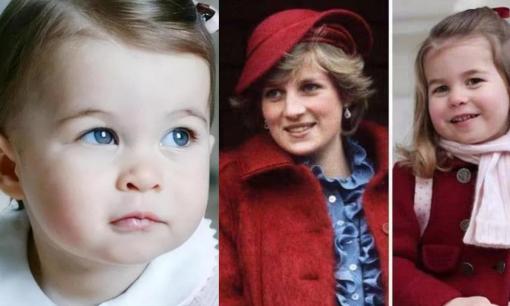 Công chúa Charlotte: Công chúa mắt xanh duy nhất trong hoàng gia, có đôi mắt giống công nương Diana nhưng ngày càng giống nữ hoàng