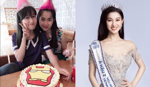 Á hậu Phương Nhi chúc sinh nhật mẹ, nhan sắc của phụ huynh gây chú ý