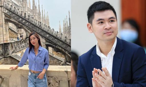 Đỗ Mỹ Linh tung loạt ảnh khi du lịch trời Tây cùng thiếu gia út nhà bầu Hiển, anh trai chồng sắp cưới cũng vào bình luận