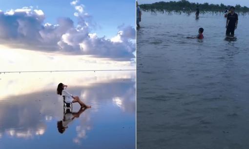 Đang có ý định chụp ảnh ở biển 'vô cực' Thái Bình, nên đi hai khoảng thời gian này trong tháng 9 kẻo 'xôi hỏng bỏng không' 