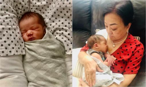 Danh ca Hương Lan hạnh phúc đón thêm cháu nội ở tuổi 66