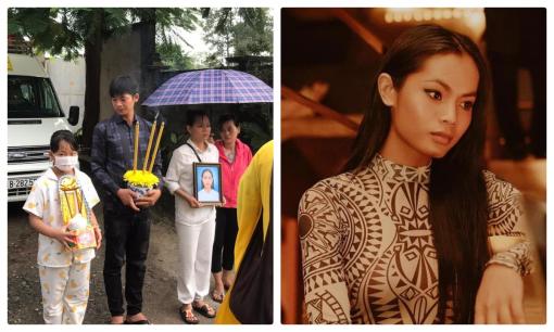 Khung cảnh ảm đạm trong ngày cuối cùng đưa tiễn Chau Kim Sang: Bố mẹ khóc nghẹn, anh chị bùi ngùi ôm di ảnh