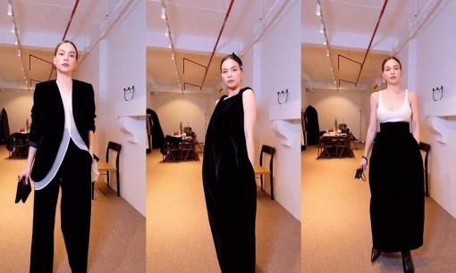 Hồ Ngọc Hà gợi ý 7 outfit nhung đen cực chất mà không hề 'dừ'