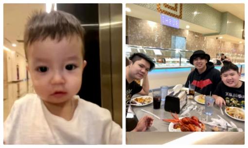Bằng Kiều lần đầu đăng ảnh 3 con trai lớn trò chuyện cùng quý tử út, biểu cảm các nhóc tì tình thương mến thương