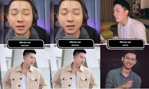 Cùng cover lại hit của Phương Thanh, Hoài Lâm được khen ăn đứt Anh Tú