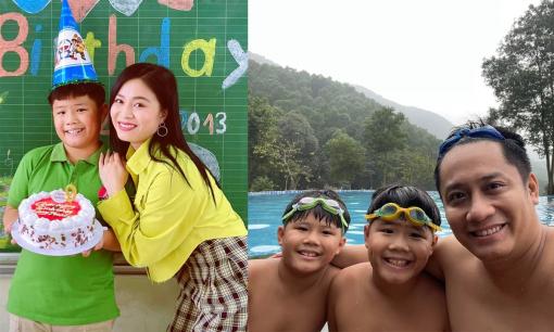 BTV Nguyễn Hoàng Linh mừng sinh nhật cặp song sinh, chồng mới sớm gửi lời chúc, chồng cũ thể hiện tình yêu thương kín đáo