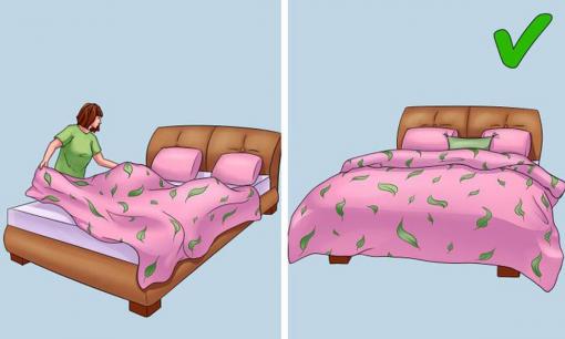 Sang mùa thu - đông, gợi ý cách lồng vỏ chăn đệm đúng và nhanh nhất