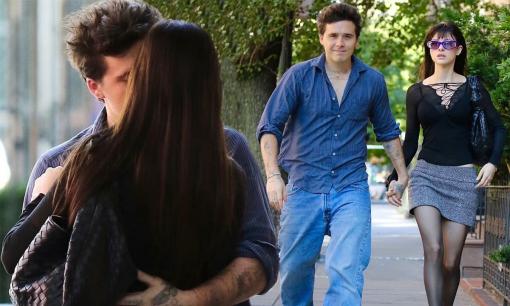 Hôn nhau đắm đuối tại sự kiện chưa thỏa, cậu cả nhà Becks và vợ lại tiếp tục nụ hôn nồng cháy giữa đường