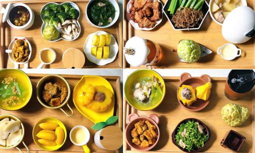 Sau sinh ăn gì? Bố đảm chia sẻ gần 20 mâm cơm cữ 'ngon miệng, ngon mắt' nấu cho vợ khiến dân tình ghen tỵ 