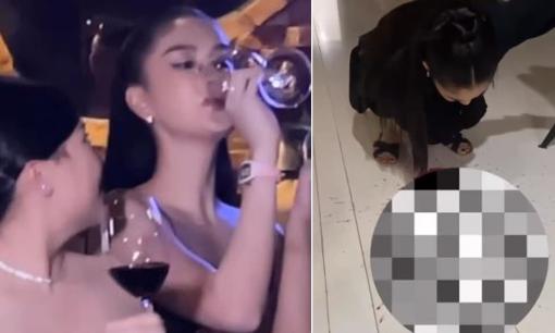 Lộ ảnh Ngọc Trinh say bí tỉ, nhan sắc liệu có còn xứng với danh xưng 'Nữ hoàng nội y'