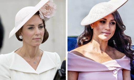 16 lần Kate Middleton và Meghan Markle chọn trang phục giống nhau