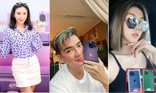 'Điểm danh' những sao Việt đầu tiên sở hữu điện thoại iPhone 14