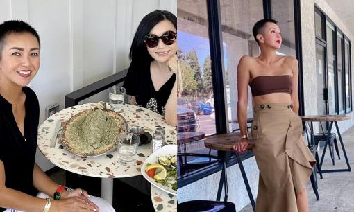 Ca sĩ Nguyệt Anh nhóm 'Con gái' hội ngộ với vợ cũ Bằng Kiều: Diện mạo hiện tại gây chú ý