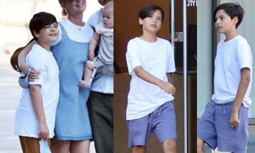 Con trai Orlando Bloom hiếm hoi lộ diện, trở thành 'tiểu mỹ nam' thừa hưởng gene đẹp của bố mẹ 