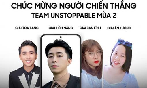 Samsung công bố người chiến thắng #TeamUnstoppable2022 tại Việt Nam