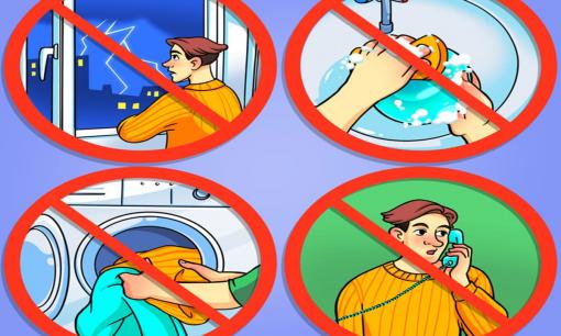 Cách phản ứng đúng khi có giông bão mà ai cũng nên biết