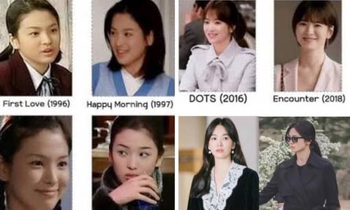 Tạo hình từ quê mùa một cục đến sang chảnh hết nấc của Song Hye Kyo trong 26 năm diễn xuất 