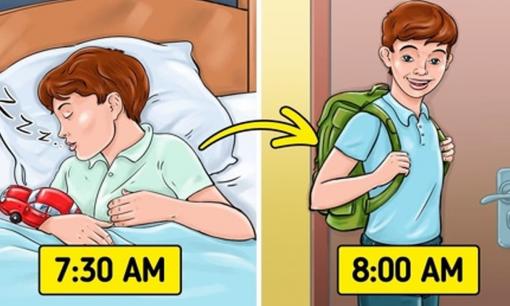 10 mẹo giúp con bạn nhanh chóng chuẩn bị đến trường, không phải thúc giục vào buổi sáng