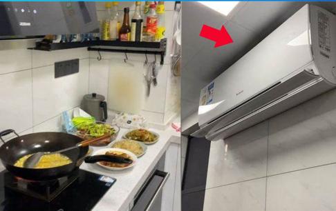 Nhà bếp có nên lắp máy lạnh không? 